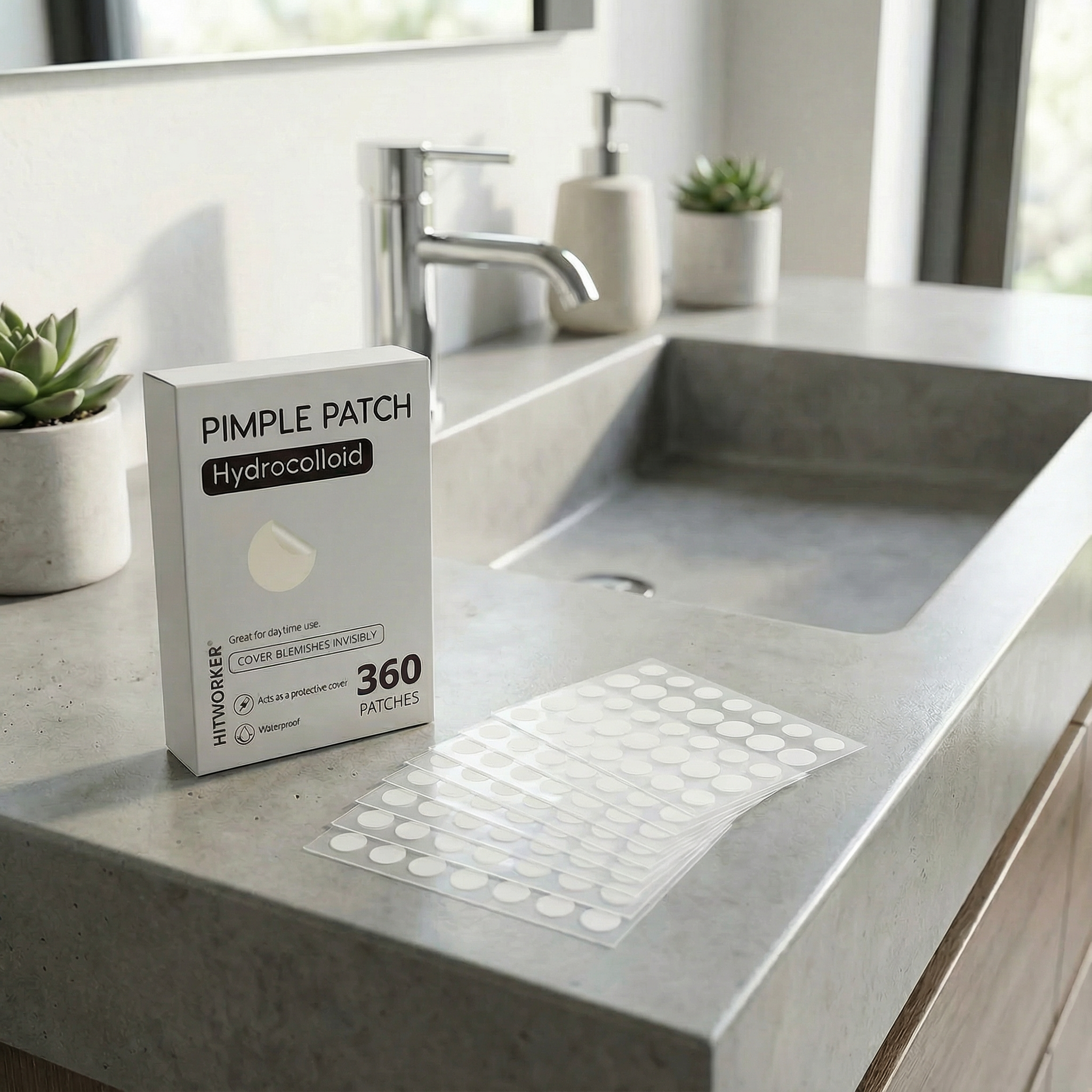 Hydrocolloid Pimple Patches <br> 360 Pack